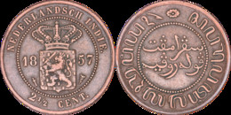 Pays-Bas - Indes Néerlandaises - 1857 - 2 1/2 Cents - Willem III - Superbe - 01-072 - Indes Néerlandaises