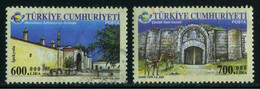 Türkiye 2004 Mi 3382-3383 O, Silk Road | Mamahatun & Cardak Caravansary, Erzincan & Denizli - Usati