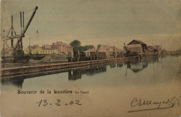 La Louviere // Souvenir De //  Canal (color) 190? Vlekkig - La Louviere
