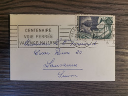 E22 Enveloppe + Timbre France 1955 - Autres