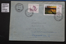 AQ19 POLOGNE   BELLE LETTRE 1965  AMBULANTS FERROVIAITRE +AFFRANCH.INTERESSANT - Lettres & Documents