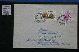 AQ19 POLOGNE   BELLE LETTRE 1975  AMBULANTS FERROVIAITRE +AFFRANCH.INTERESSANT - Briefe U. Dokumente