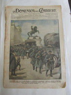 # DOMENICA DEL CORRIERE N 9 / 1919 MITRAGLIERI E CARABINIERI / CONFERENZA PACE A D'ORSAY - Prime Edizioni