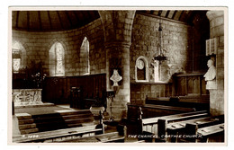 Ref 1523 - Real Photo Postcard - Interior Of Crathie Church - The Chancel - Aberdeenshire - Aberdeenshire