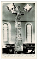 Ref 1523 -  Real Photo Postcard - Ruthwell Cross - Ruthwell Church - Dumfriesshire Scotland - Dumfriesshire
