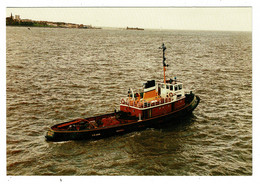 Ref 1523 -  Shipping Maritine Postcard - Motor Tug "Nelson" Alexandra Towing Company - Remorqueurs