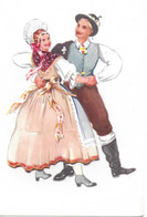 SLOVENIAN NATIONAL DANCES. UNUSED POSTCARD   Tm7 - Dogana