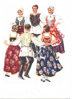 NATIONAL DANCES OF VOIVODINA. UNUSED POSTCARD   Tm7 - Dogana