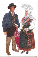 NATIONAL COSTUME OF SLOVENIA. UNUSED POSTCARD   Tm7 - Dogana