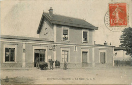 Bourg La Reine * Vue Sur La Gare Du Village * Ligne Chemin De Fer - Bourg La Reine