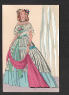 HISTOIRE DU COSTUME FRANCAIS SECOND EMPIRE / FEMME FRAU WOMAN MODE D344 - Rouillier