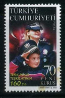 Türkiye 2005 Mi 3435 O, Child And Woman In Police Uniform | 160 Th Anniversary Of The Turkish Police Organization - Oblitérés