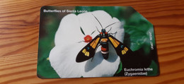 Phonecard Sierra Leone - Butterly - Sierra Leone