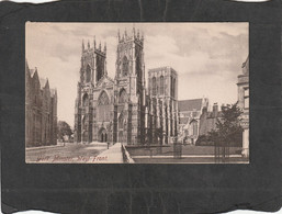 109164     Regno  Unito,    York  Minster,  West  Front,  NV(scritta) - York