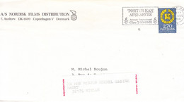 Copenhague-8/08/1984-Torturkan AFSKAFFES-Amnisty International-contre La Torture - Maschinenstempel (EMA)