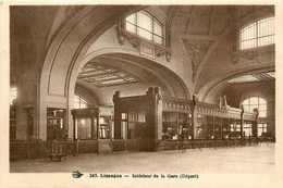 Limoges * Intérieur De La Gare * Ligne Chemin De Fer - Limoges