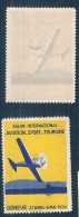 ERINNOPHILIE - Vignette AVIATION - Salon International De Sport Et De Tourisme GENEVE - 27 Avril 1934 ** Pas Comme Photo - Aviation
