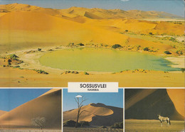 Namibia - Sossusvlei - 2x Nice Stamps "Butterfly" - Namibia