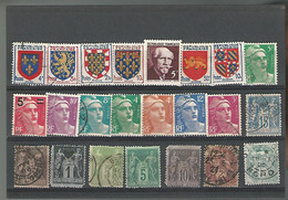 54754 ) Collection France  Overprint - Collections