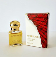 Miniatures De Parfum  MC GREGOR  COLOGNE FOR MEN   De FABERGÉ   7.4 ML  + BOITE - Miniatures Men's Fragrances (in Box)