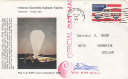 USA. NATIONAL SCIENTIFIC BALLON FACILITY PALESTINE  / 3 - Nordamerika