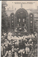 CHARROUX. - Ostensions 1911 - Bénédiction Au Reposoir De L'Abbaye. Carte RARE - Charroux