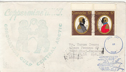 NORTH POLE, ARCTIC CIRCLE, KUGLUKTIK- COPPERMINE, SPECIAL COVER, OBLIT FDC, 1979, CANADA - Sonstige & Ohne Zuordnung