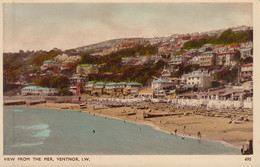 UK - Isle Of Wight - Ventnor - View From The Pier - Ventnor