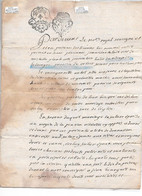 LA BESSEYRE ( 15 ) - Généralité D'Auvergne Et De Moulins De 1781et 1780  - 2 Sol 4 Deniers - 1 Feuille - Cachets Généralité