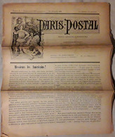 RARE Journal Philatélique PARIS POSTAL,15 Juillet 1891,timbres Argentina, Le 35 C De Belgique,pub CAFE , 24 P 2000 Ex - Autres & Non Classés
