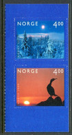 NORWAY 1999 New Millennium MNH / **.  Michel 1335-36 - Ungebraucht