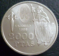 Spagna - 2000 Pesetas 1999 - San Giacobbe - KM# 1011 - 2 000 Pesetas