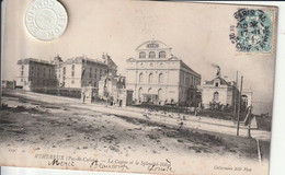 62 - Carte Postale Ancienne  De  WIMEREUX  Le Casino Et Le Splendid Hotel - Boulogne Sur Mer