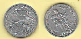 50 Centimes 1949 Nouvelle Caledonie Nuova Caledonia French Colonies - Nouvelle-Calédonie