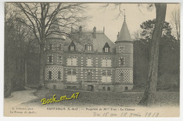 {22269} 78 Yvelines Auffargis , Propriété De Mme Yver , Le Château - Auffargis