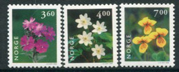 NORWAY 1999 Definitive: Flowers MNH / **.  Michel 1303-05 - Ungebraucht