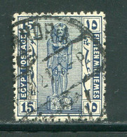 EGYPTE- Y&T N°64- Oblitéré - 1915-1921 British Protectorate