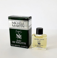 Miniatures De Parfum  MM  EDT 4 Ml De  MICHELE MARTIN     + Boite - Miniaturas Hombre (en Caja)