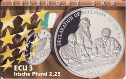 Denmark Tele Danmark TDP152  Ecu - Ireland  Mint   Issue 700 - Dänemark