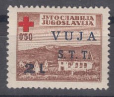 Italy Yugoslavia Trieste Zone B, Red Cross 1948 Mi#1, Sassone#4 Mint Hinged - Mint/hinged