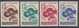 Germany Occupation Of Serbia - Serbien 1942 Mi#62-65 Mint Never Hinged - Ocupación 1938 – 45