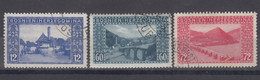 Austria Occupation Of Bosnia 1912 Mi#61-63 Used - Used Stamps