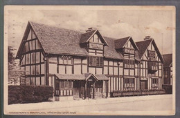 Cpa :    Postcard  STRATFORD ON AVON SHAKESPEARES    Posted  1950 - Middlesex