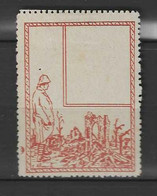Vignette - Poster Stamp. WW1 Grande Guerre. 1919 - Vignetten (Erinnophilie)