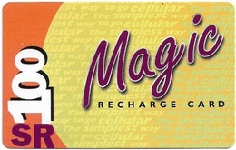 Seychelles - Airtel (Prepaid) - Magic Recharge (Orange), GSM Refill 100SR, Used - Seychellen