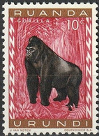 Ruanda-Urundi 1959 ** - Gorilla's