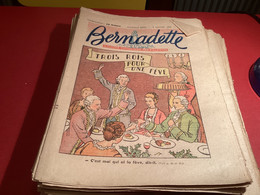 Bernadette Revue Hebdomadaire Illustrée Rare 1950 Numéro 162 Trois Rois Pour Une Fève - Bernadette