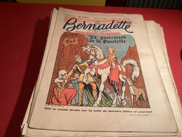 Bernadette Revue Hebdomadaire Illustrée Rare 1950 Numéro 126 La Procession De La Pucelle - Bernadette