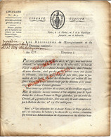 1800 FERMES ET REGIES ABOLITION LIQUIDATION REVOLUTION BAR SUR ORNAIN Bar Le Duc Meuse  + TEXTE MANUSCRIT TB.E.V.SCANS - Documents Historiques