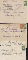 Russie - 1934 - Trois Enveloppes Différentes Adressées à Stuttgart Allemagne - B/TB - - Lettres & Documents